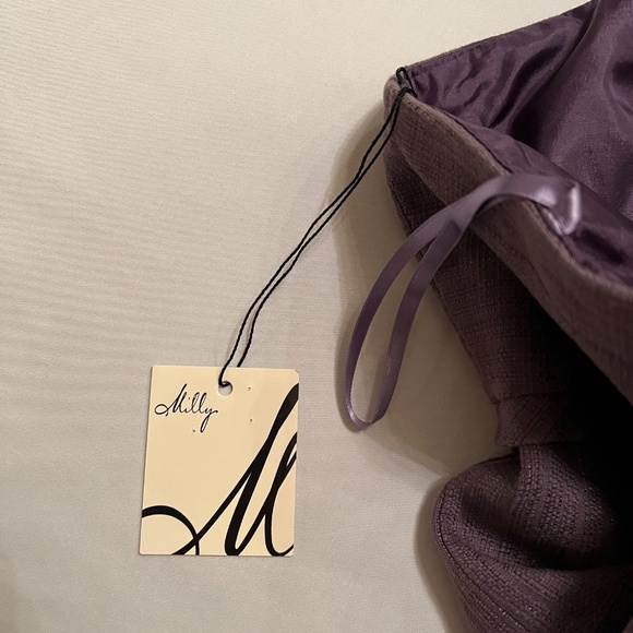 Milly Chain Necklace Halter Dress Purple Sz12 - Picture 12 of 12